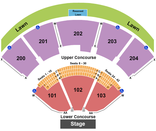 Shoreline Amphitheatre Kidz Bop Seating Chart